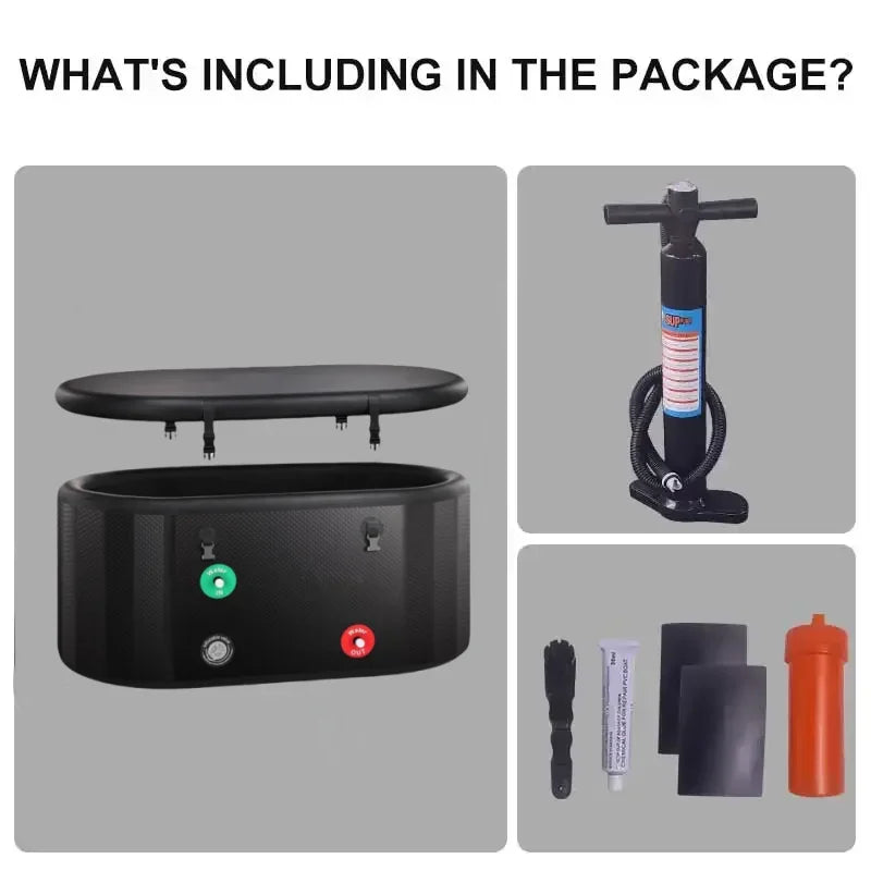 Portable Cold Therapy Tub – With Pump